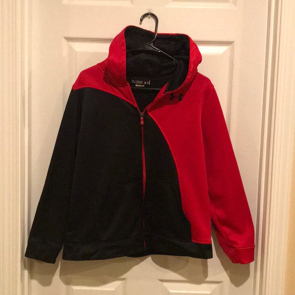 Boys XL Under Armour zip up