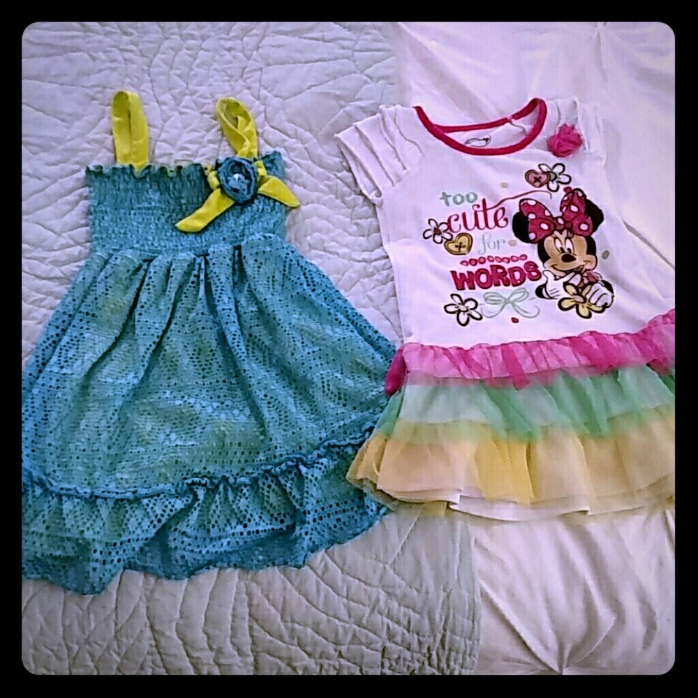 2 cute girls dresses