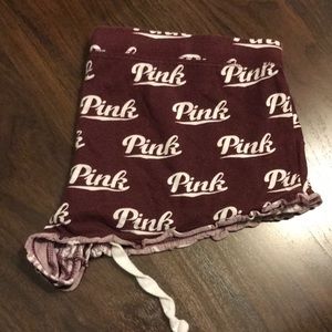 VS pink sleep shorts