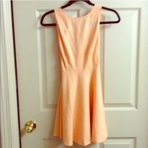 Orange American Apparel Dress