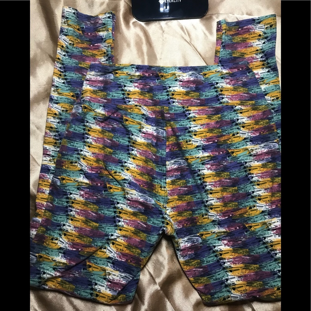 LULAROE “Trains” leggings