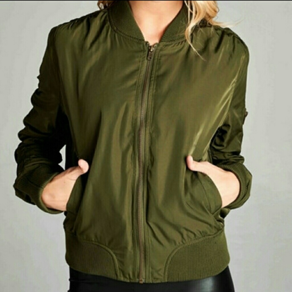 NEW Bomber Plus Size