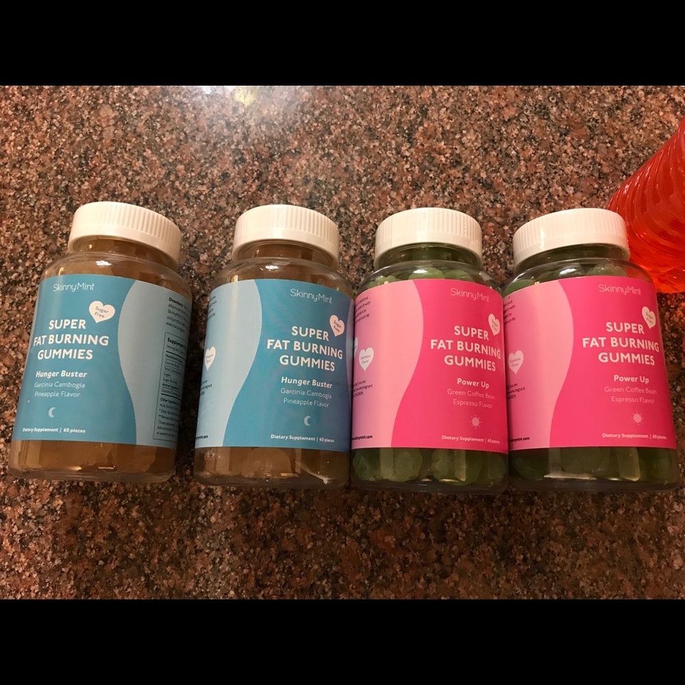 Skinny mint fat burning gummies