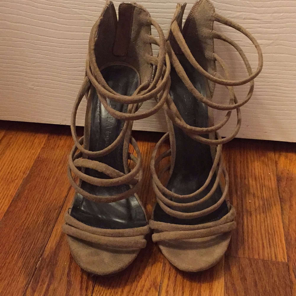 Taupe heels