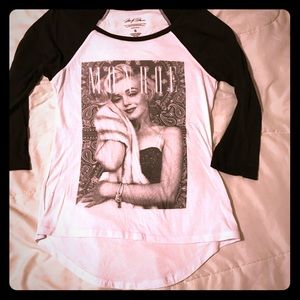 Marilyn Monroe long sleeve t-shirt