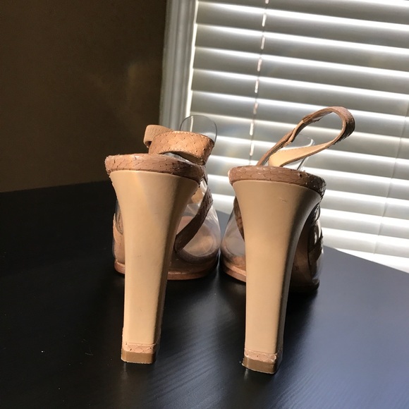 Chloe women’s slingback mules size 10 - Picture 3 of 4