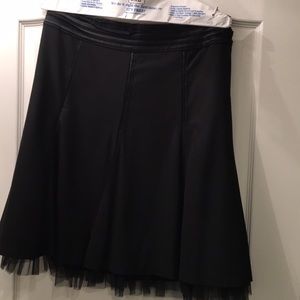 Black skirt with beautiful detail