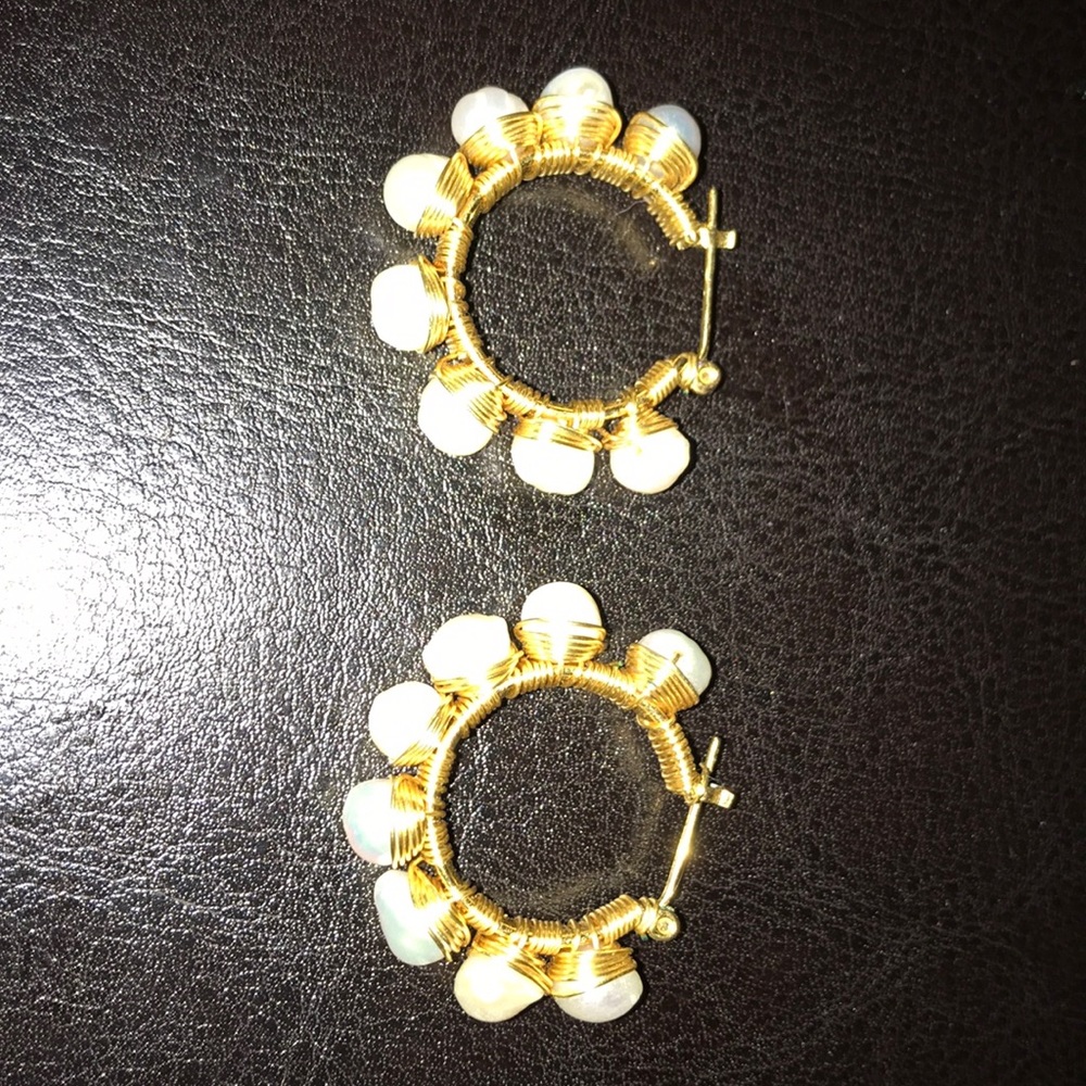 Hoop earrings