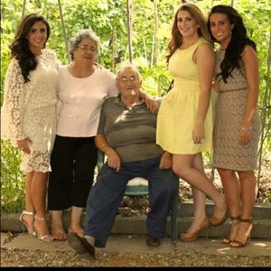 Tan and Caramel color lace Dress