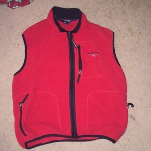 Vintage polo sport Ralph Lauren red vest XL