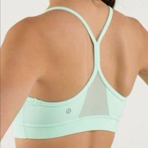 Flow y bra sea-foam