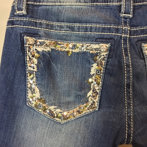 💥Sequined Miss Me Jeans💥 - Picture 4 of 8