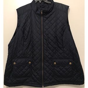 NEW blue winter vest