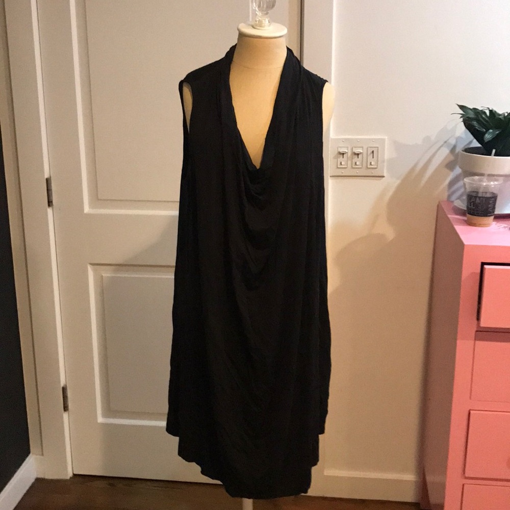 Black dress from All Saints