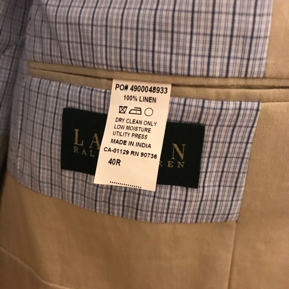 Ralph Lauren linen Blazer! - Picture 3 of 3