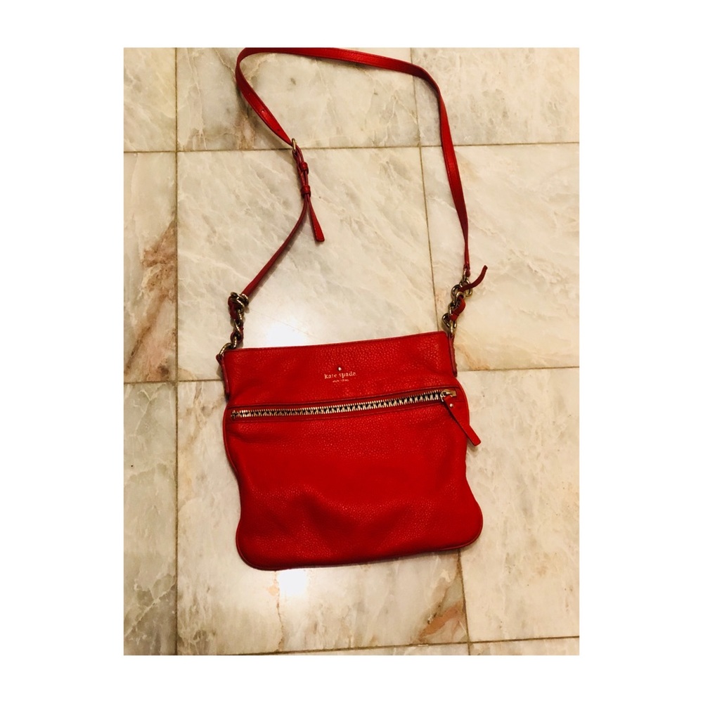 Kate spade tangerine crossbody bag