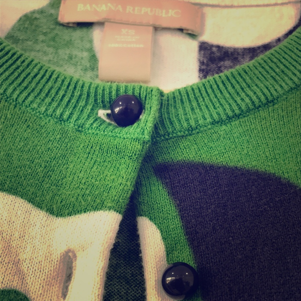 XS Banana Republic Retro Cardigan