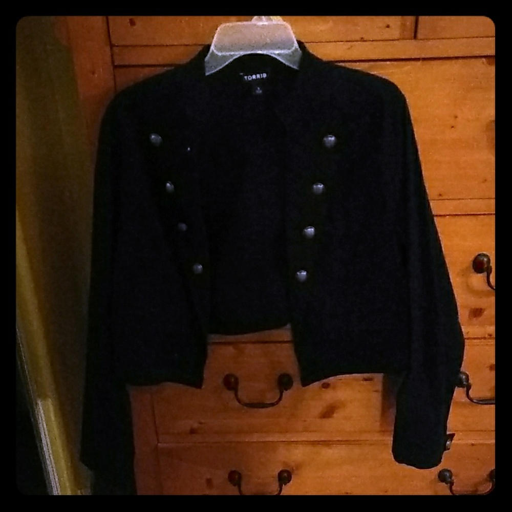 Torrid size 1 military jacket