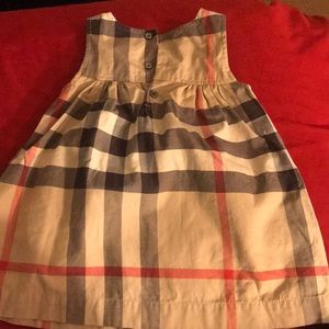 Burberry Sleeveless Check Toddler Dress