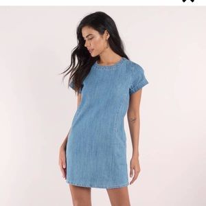 Courtney Denim T Shirt Dress from Tobi.