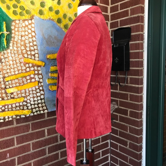 Liz & Co. 100% Suede Leather Jacket - Picture 5 of 8