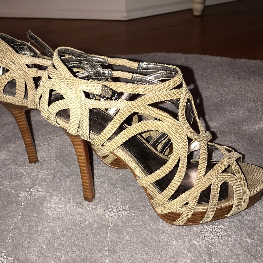 Calvin Klein heels size 7.5