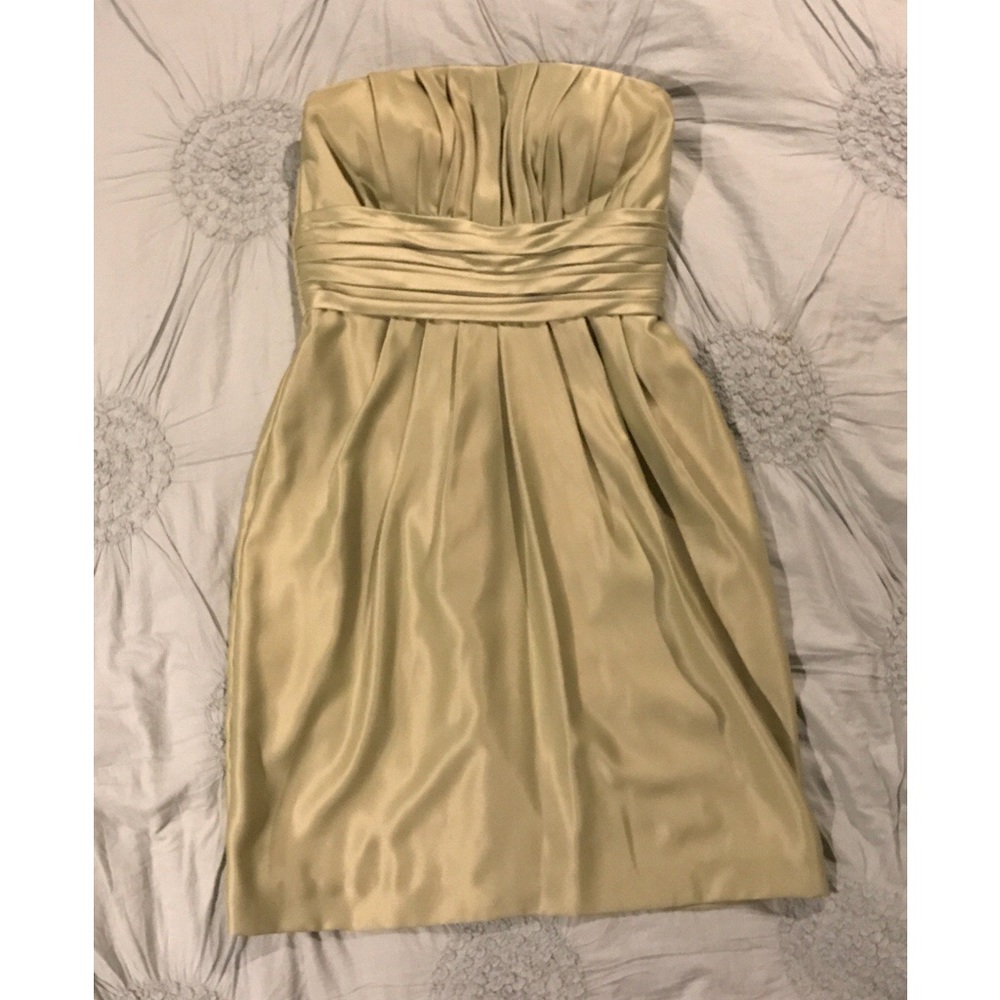 Pistachio Strapless Formal Dress