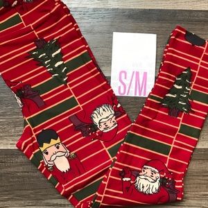 Kids Lularoe Holiday leggings s/m