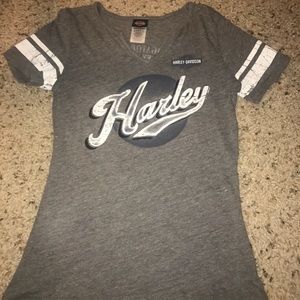 Harley-Davidson 3/4 sleeve tee