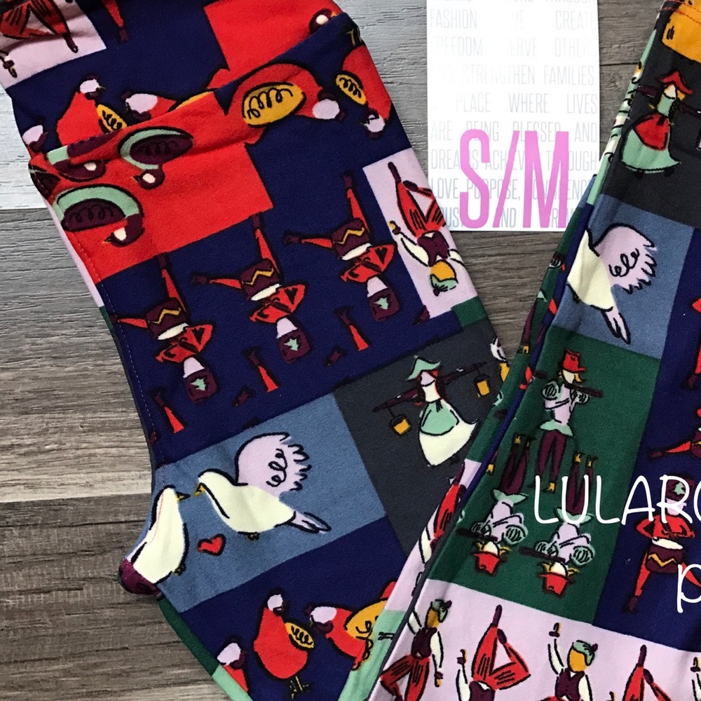 Kids Lularoe Holiday leggings s/m