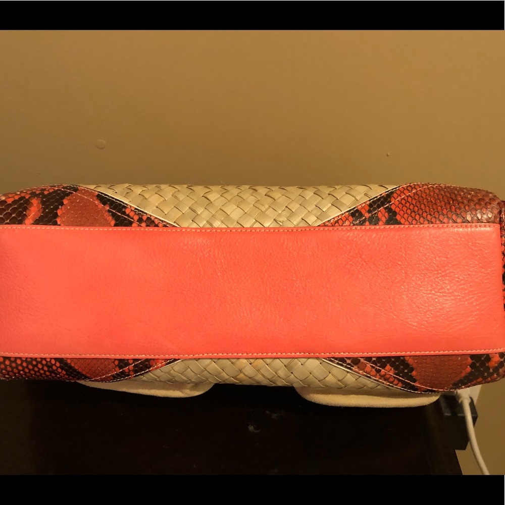 Coach Coral Python Handbag - Picture 3 of 5