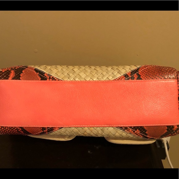 Coach Coral Python Handbag - Picture 3 of 5