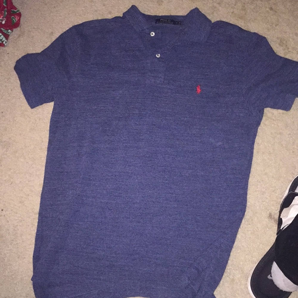 Polo collar shirt