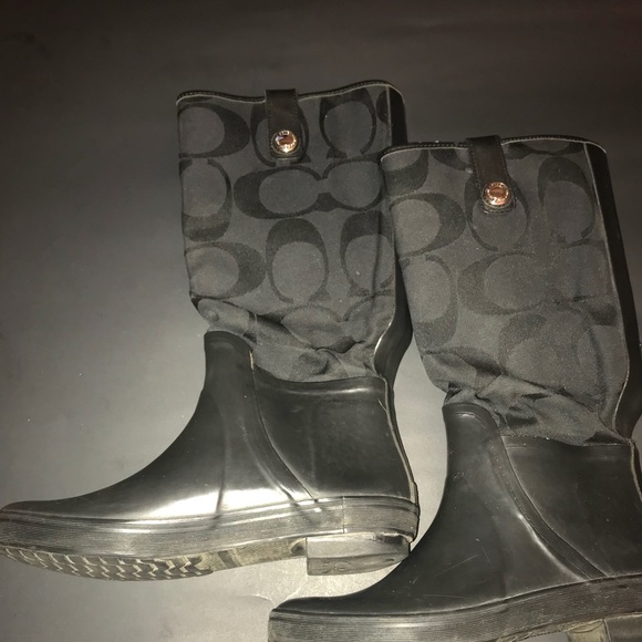 Coach Shoes - Coach Rain Boots 🌦🌧⛈