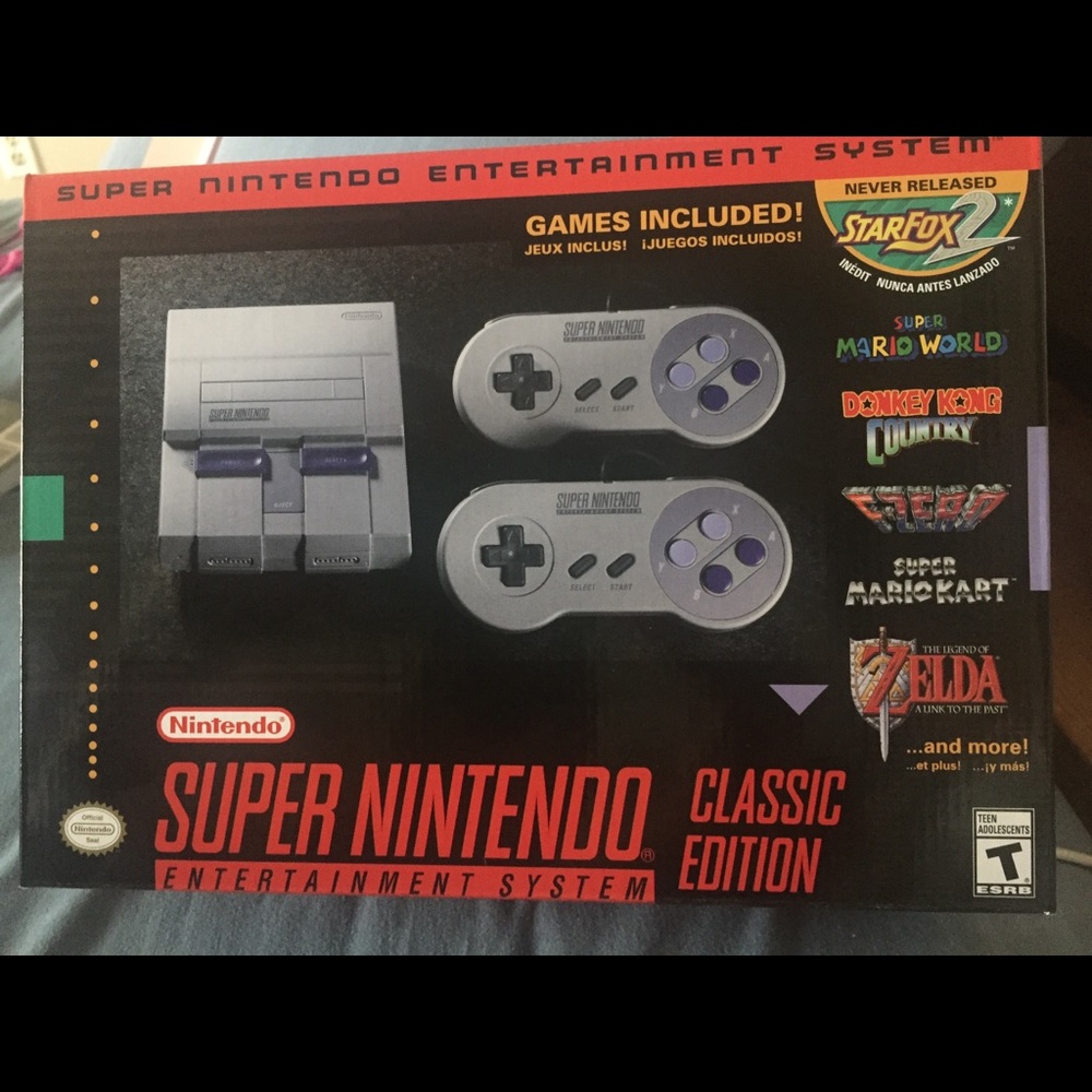 🚨🚨SOLD🚨🚨SNES mini Super Nintendo system