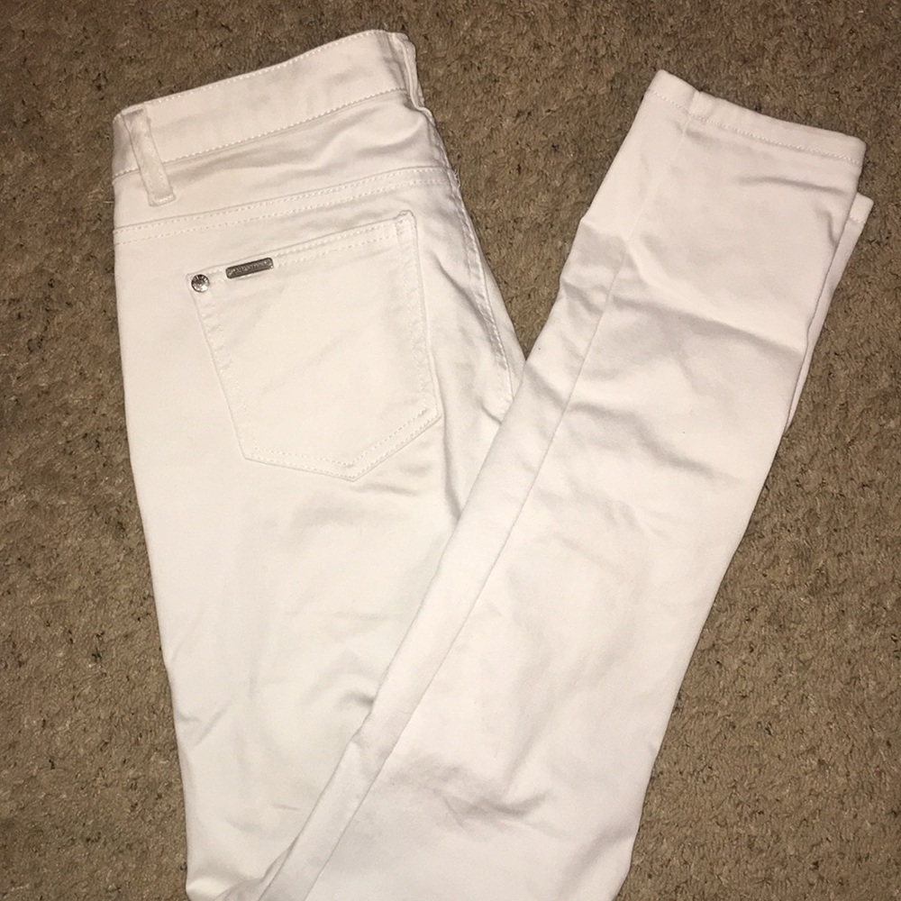 White jeans