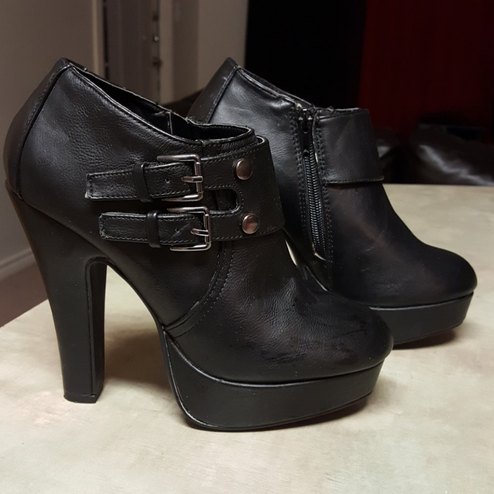 Black booties