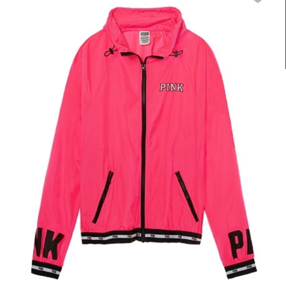Nip Victoria's secret pink anorak jacket XS/S