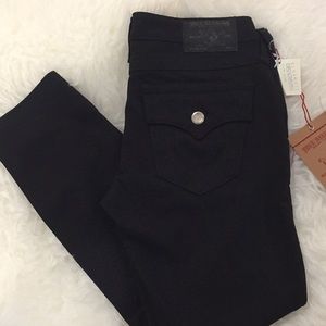 Black True Religion Leggings