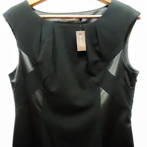 The Limited two-tone little black dress