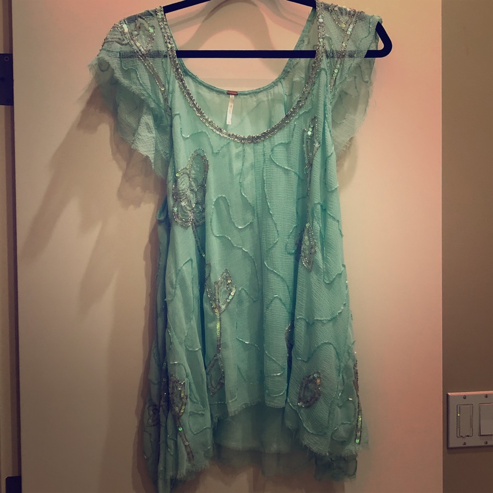 Free people jeweled  top size large