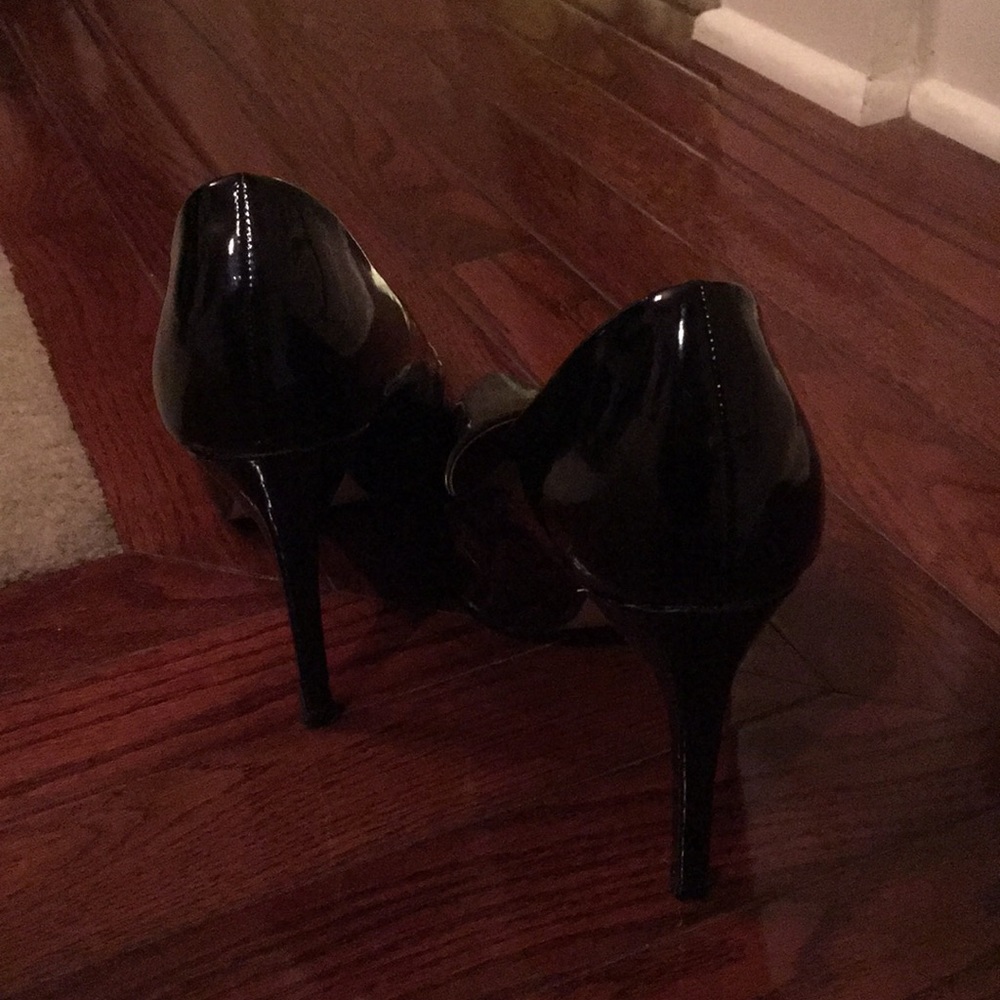 Black Patten Pumps