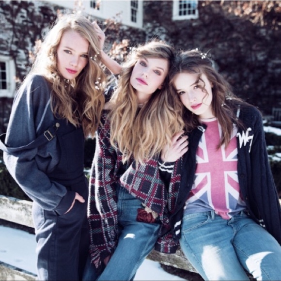 Wildfox NWT Wht Label Lennon Plaid Holiday Sweater - Picture 4 of 7