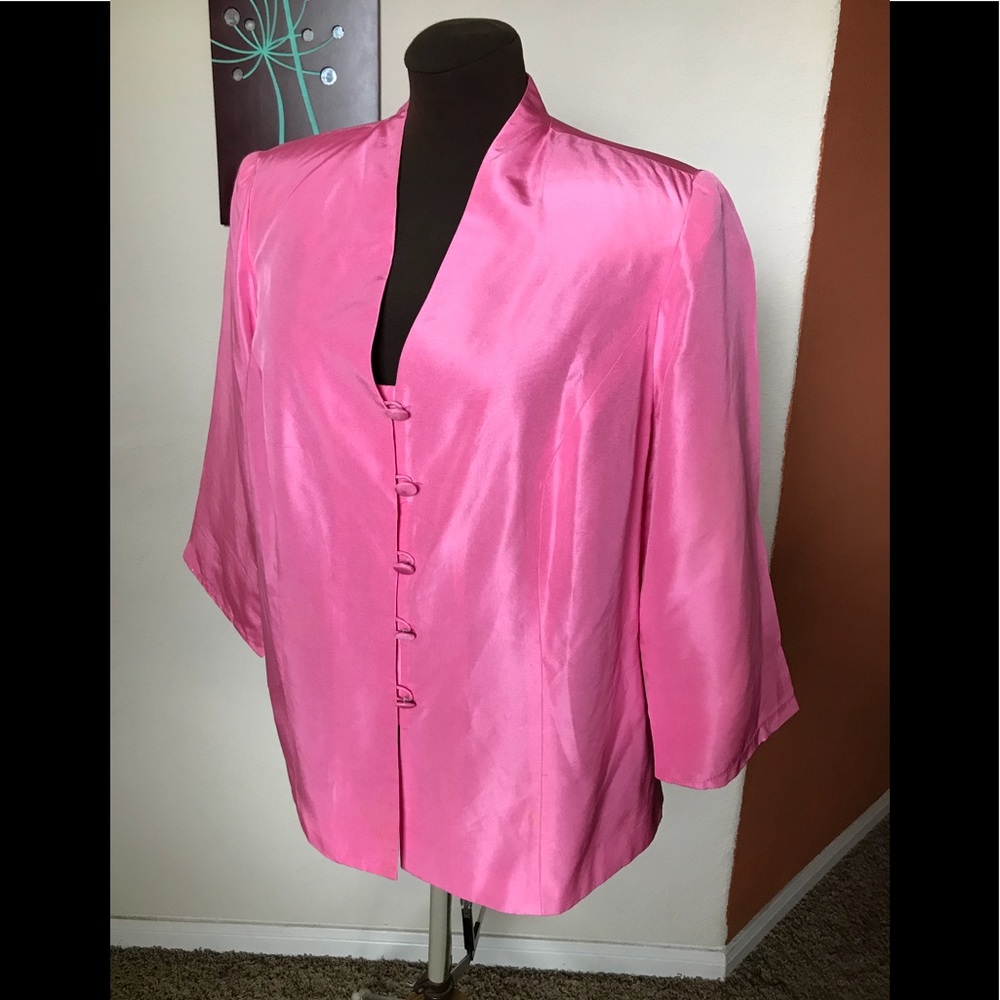 Studio 1 hot pink jacket .