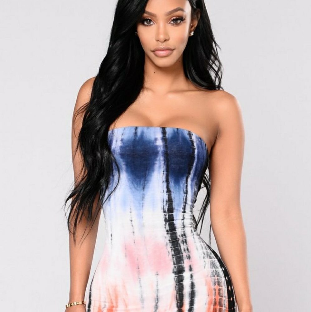 Tie dye one jumpsuit