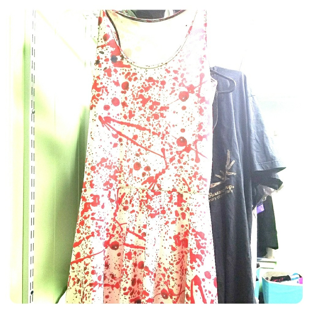 Blood Splattered Dress.