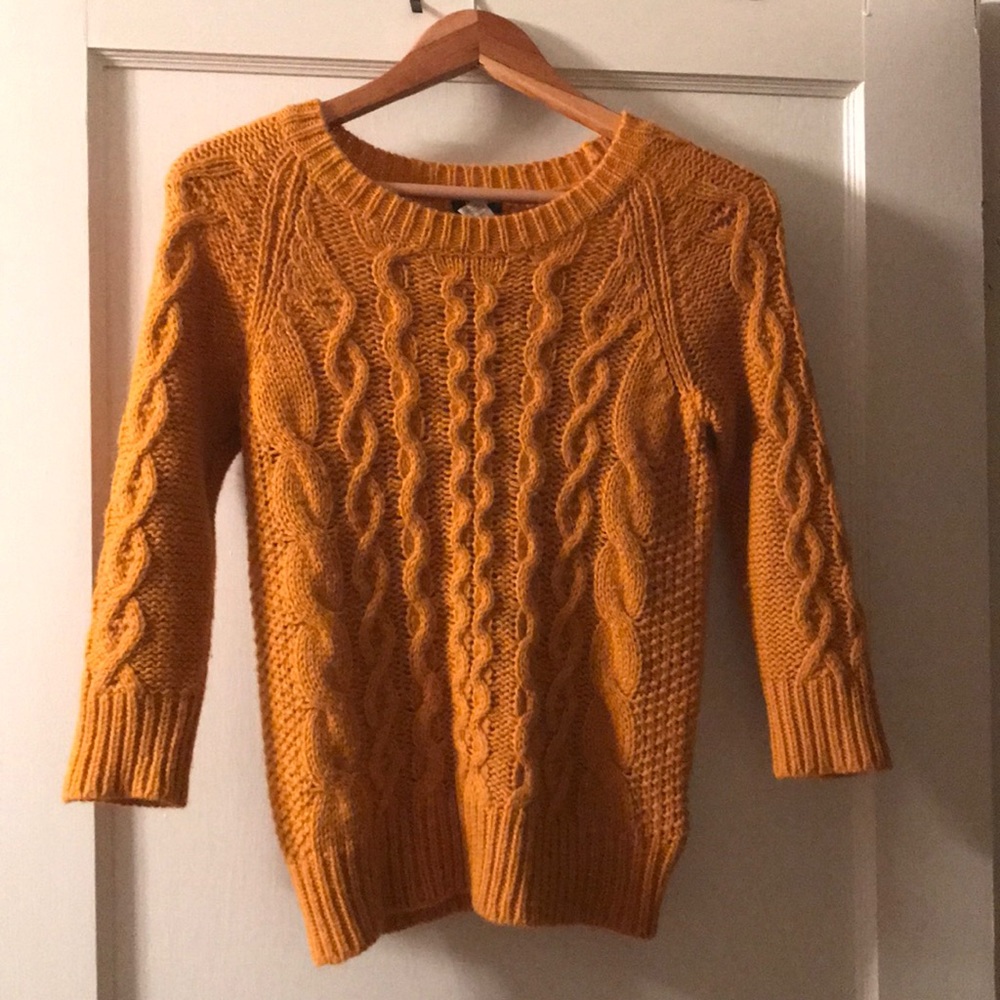 🍁J.Crew alpaca/merino wool sweater.🍂