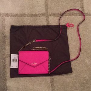 NWT Kate Spade Hot Pink Monday Crossbody Bag