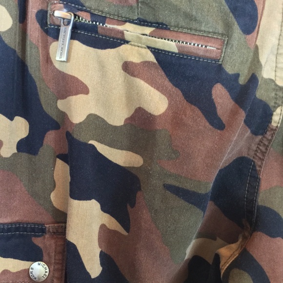 Michael Kors Camouflage Tencel (eucalyptus) Pants - Picture 5 of 7