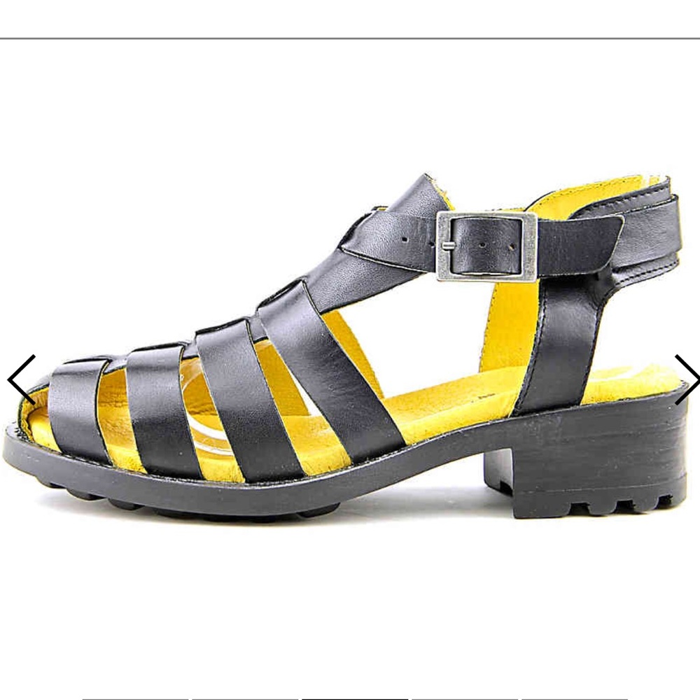 Black Gladiator Sandals